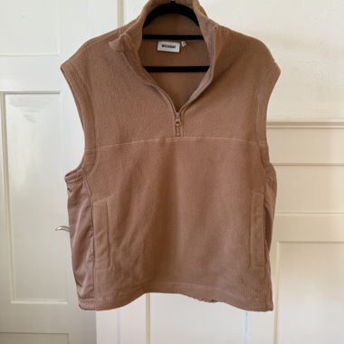 Gilet en polaire marron Weekday taille S