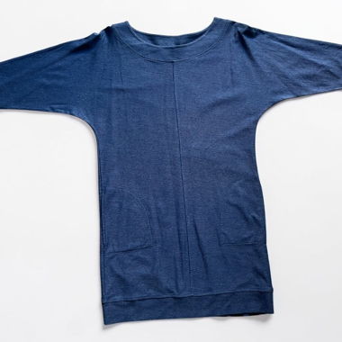 Blaues Massimo Dutti Kleid