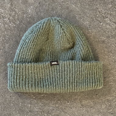 Vans Strickmütze Olivgrün