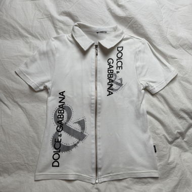 Polo zippé Dolce & Gabbana