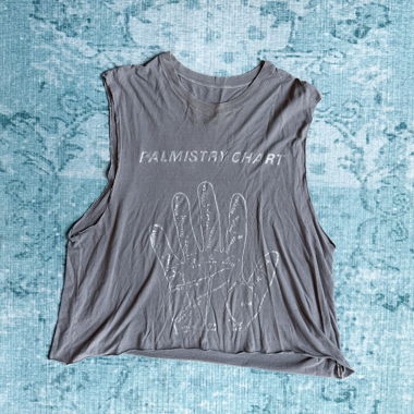 Canotta Maison Margiela Homme palmistry chart
