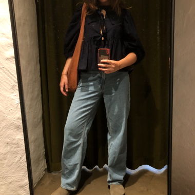 Low waist baggy jeans