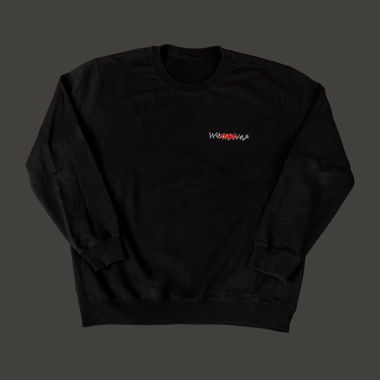 032c Workshop Logo Crew-neck Sweatshirt Black