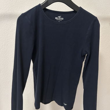 Longsleeve Hollister blue