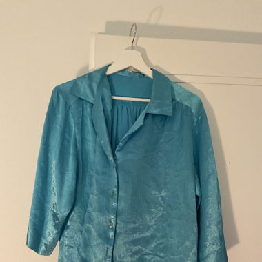 Satinblouse 