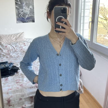 benetton cardigan.