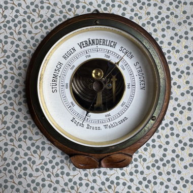 Antiker WetterBarometer 