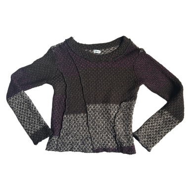 Maglione vintage patchwork