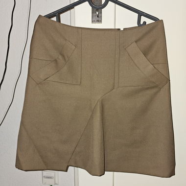 Gonna a trapezio Chloé T 36 marrone elegante chic