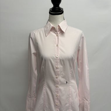 Seidentsticker Bluse rosa 36 Baumwolle
