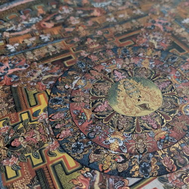 Thangka Nepal Goldfolie #1