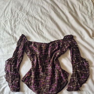 Top sequin aftershock 