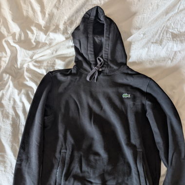 Black XS Lacoste Hoodie