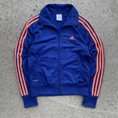 Adidas Training Jacket Blue/Orange, S