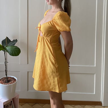 Sommerkleid orange