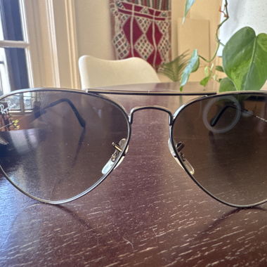 Ray-Ban aviator sunglasses