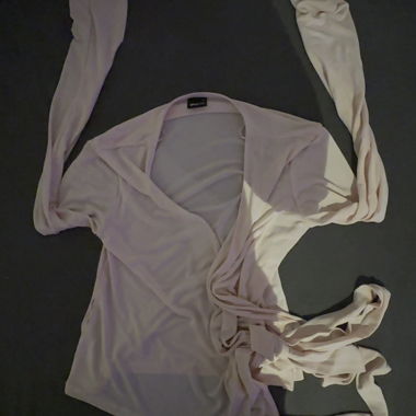 Gina Tricot Wrap-shirt rose Taille M