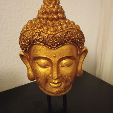 Gold Buddha Decorative Figure