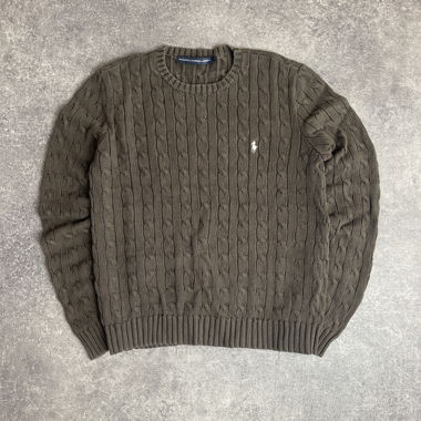 Maglione Vintage Ralph Lauren a trecce 