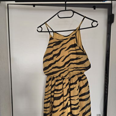Robe fille imprimé zèbre 