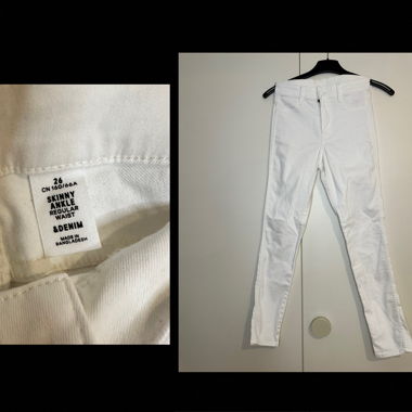 White jeans
