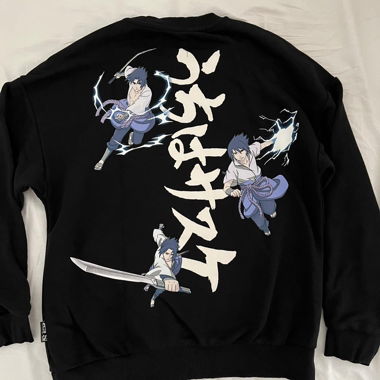 Felpa con cappuccio Anime Sasuke
