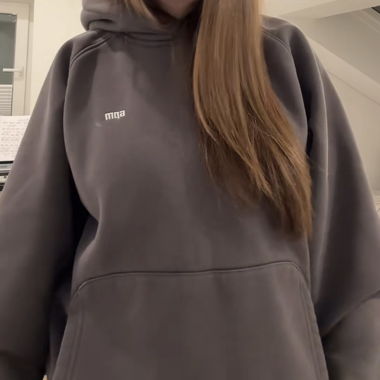 Hoodie 6pm Anthracite