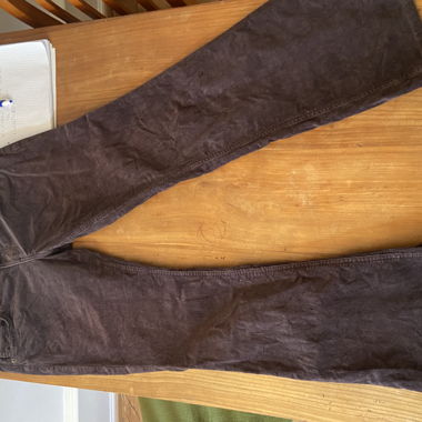 Brown corduroy pants EUR 42