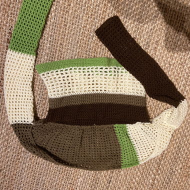 Selfmade crochet top