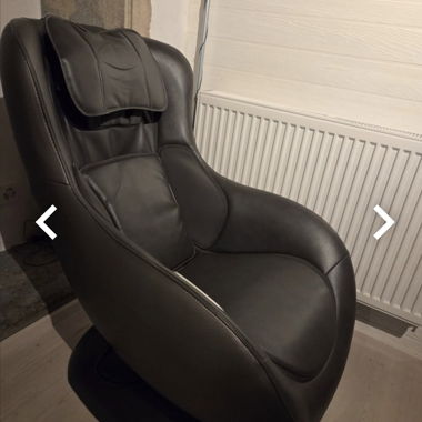 Poltrona massaggiante nera
