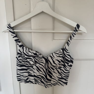 Bershka Zebra Top