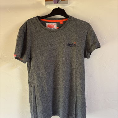 T-shirt SuperDry grigio