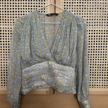 Zara Blouse with Floral Pattern