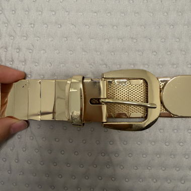 Cintura color oro