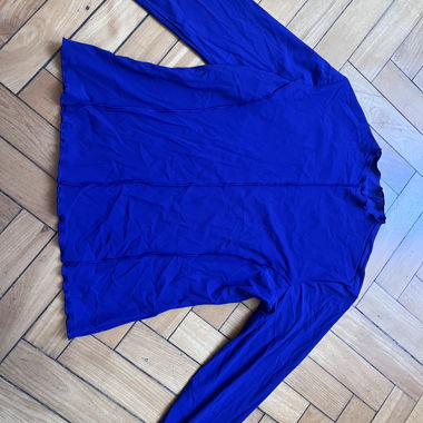 H&M Move Sport Longsleeve Blau Gr. S