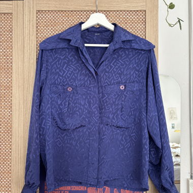 Vintage Violet Blouse