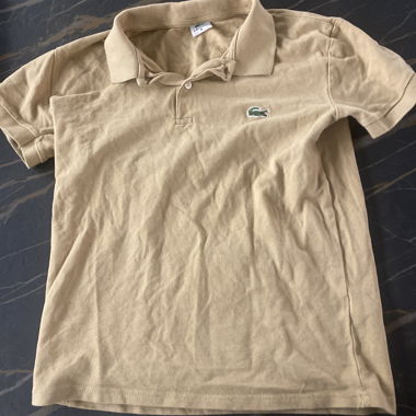 Beiges Lacoste Poloshirt