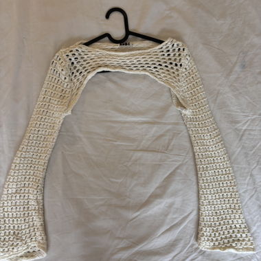 Cropped Knitted Sweater