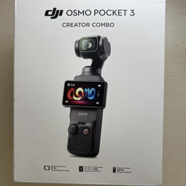 DJI Osmo Pocket 3 Creator Combo und ND-Filter