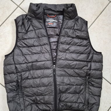 Hawke & Co Steppweste schwarz