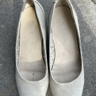 Chaussures à talon grises