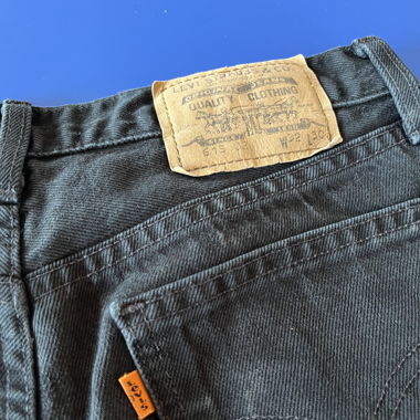 Jeans Levi’s 615 02 noir (W32 L30)