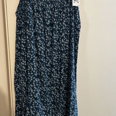 Blue Floral Dress