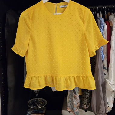 Blouse jaune