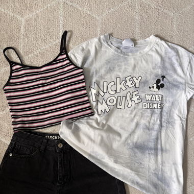 Mom short top Disney Tshirt 