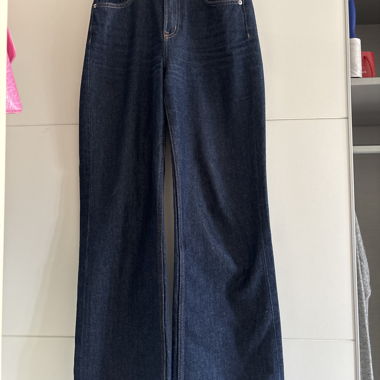 Weite Jeans aus Denim