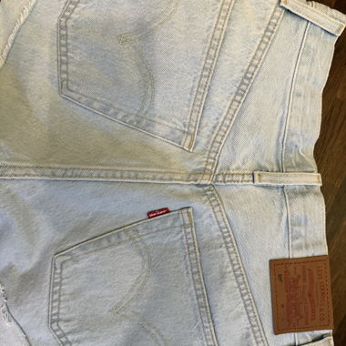 Short in denim Levi's azzurro chiaro