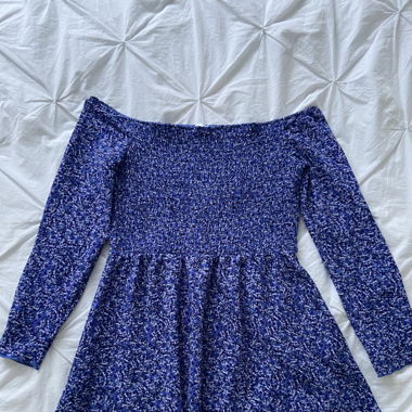 BERSHKA OFF SHOULDER DRESS