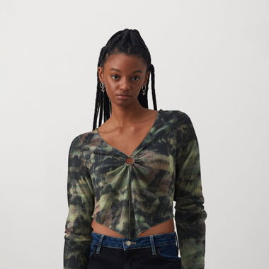 Langarmshirt multi coloured