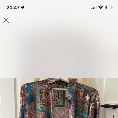 Blouse Zara Size S/ oversized